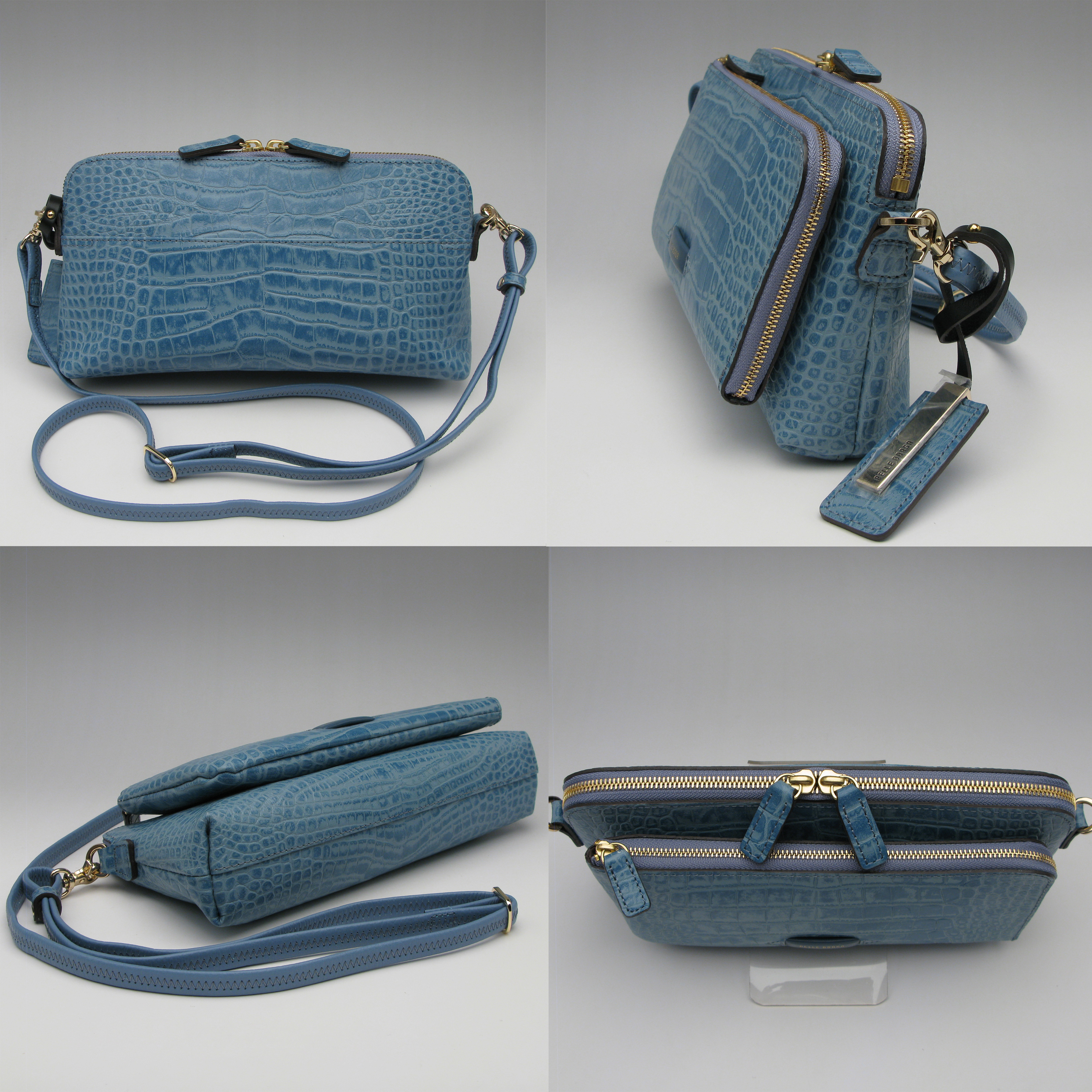 割引価格 PELLE Croco【プラントクロコ】お財布 BORSA（ペレボルサ）Plant バッグ